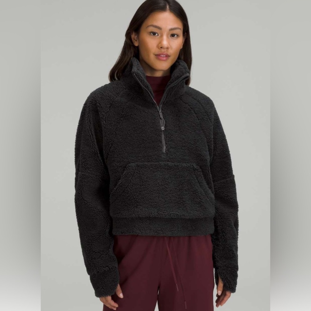 Lululemon Scuba Oversized Fleece Funnel Neck Size M/L